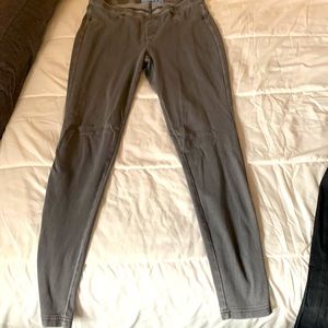 Simply Vera Vera Wang medium grey jean leggings